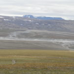 Photo from Professor Richard Twitchett (Svalbard, The Arctic- Sampling the Greatest Mass Extinction – Permian/Triassic- 252 million years ago)